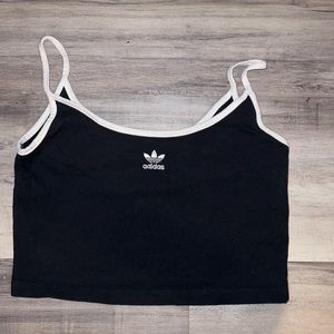 Cropped adidas tank top